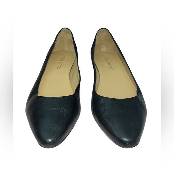 Talbots Black Flats Ballet Shoes Size 7M - Picture 3 of 6